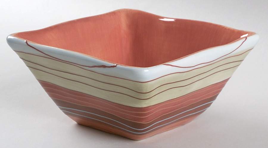 Canyon Stripe Soup/Cereal Bowl by Pier 1-1