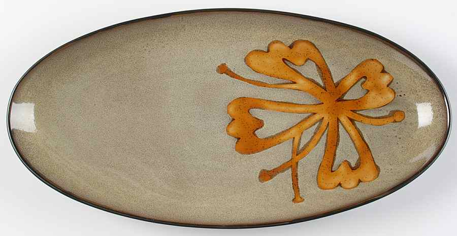 Kioko 15" Oval Serving Platter by Pier 1-1