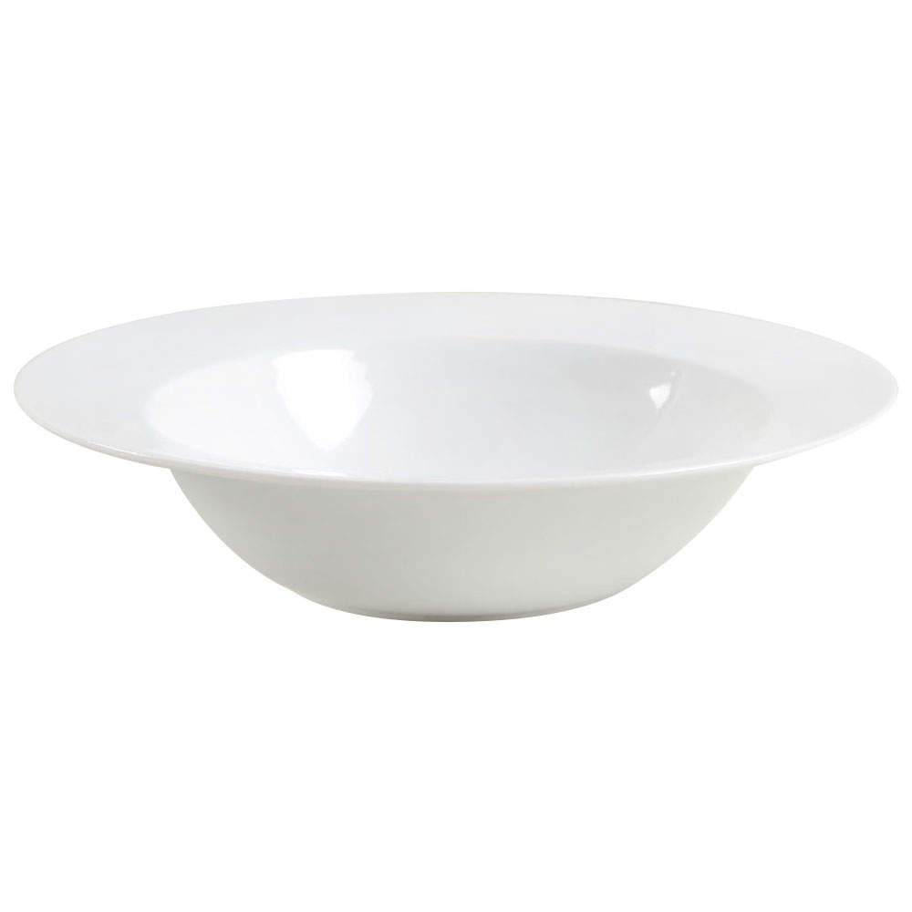 Luminous White 8" Soup/Pasta Bowl by Pier 1-1