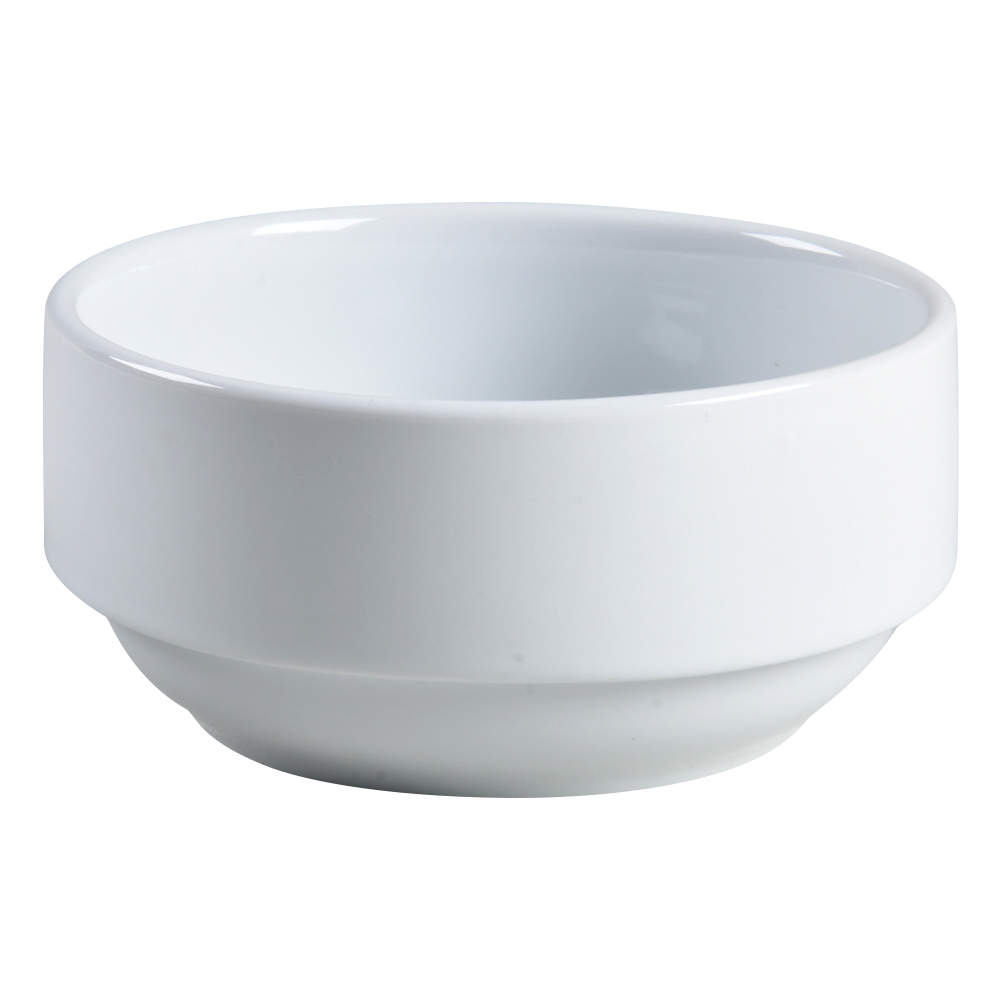 Luminous White Stackable Soup/Cereal Bowl by Pier 1-1