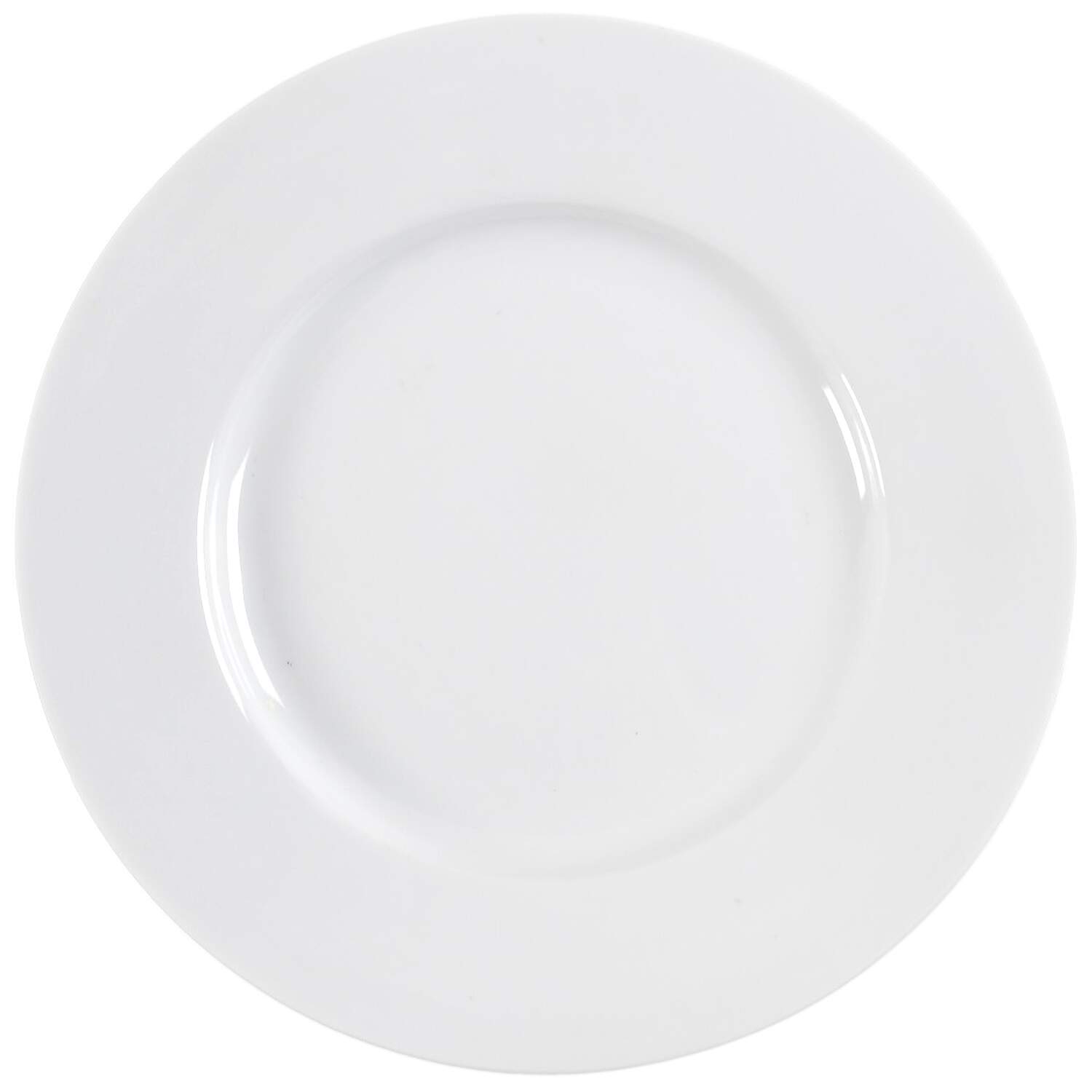 Luminous White Salad Plate by Pier 1-1