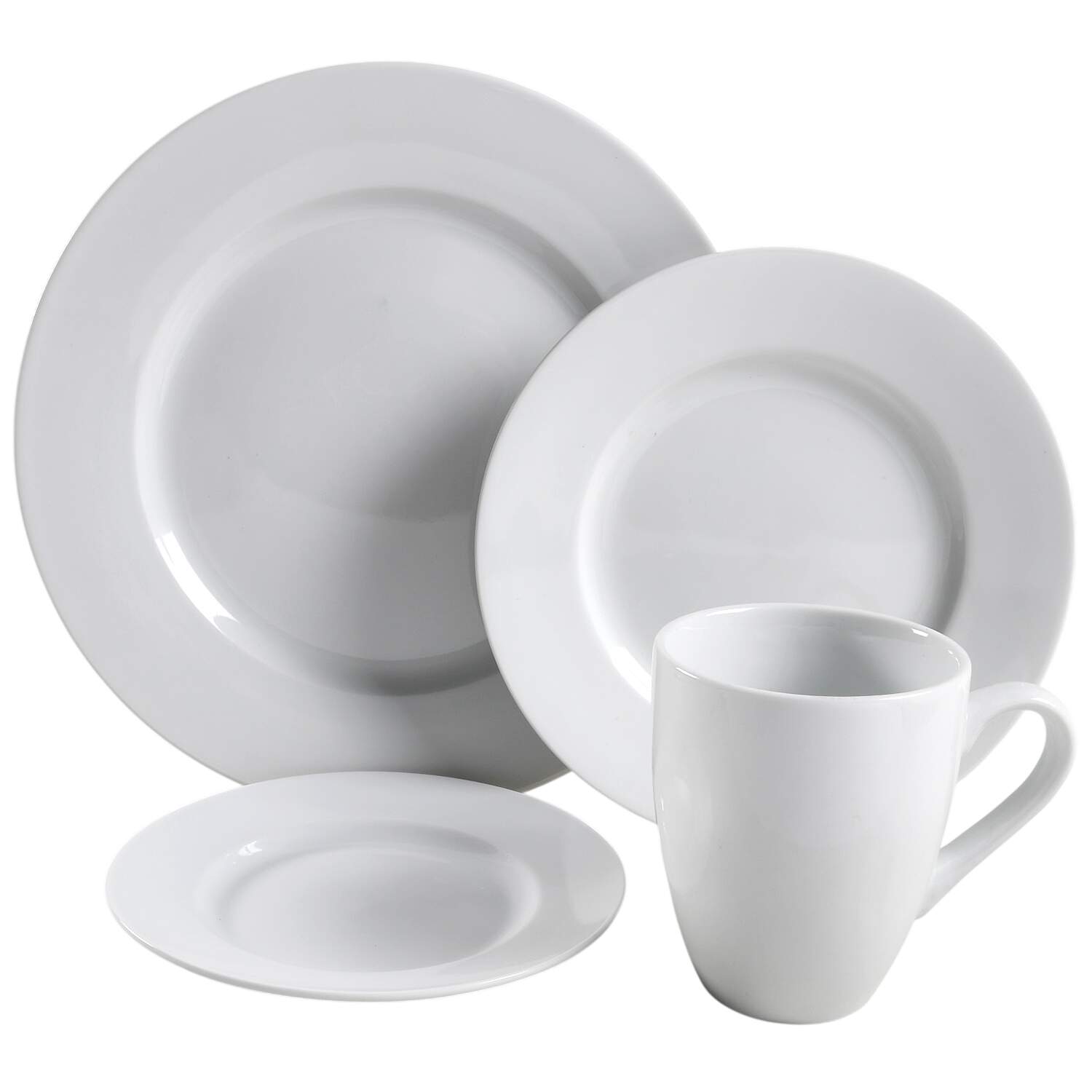 Luminous White 32  Piece Estate Set by Pier 1-1