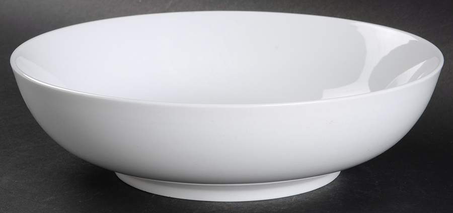 Luminous White 9" Individual Pasta Bowl by Pier 1-1
