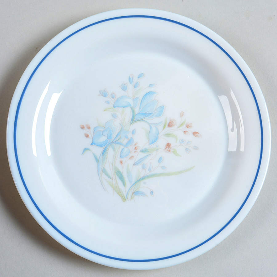Blue Iris Salad Plate by Pyrex-1