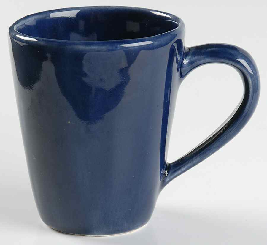Sausalito Cobalt Blue Mug by Pottery Barn China-1