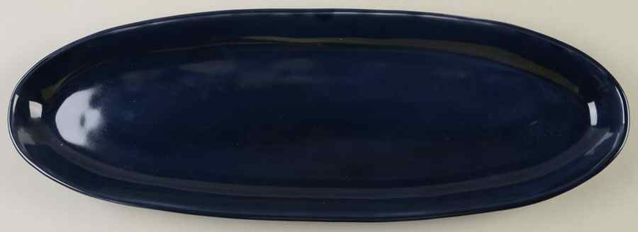 Sausalito Cobalt Blue 20" Fish Platter by Pottery Barn China-1