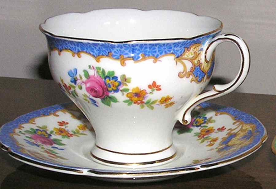 T3757-2 Footed Cup & Saucer Set by Paragon-1