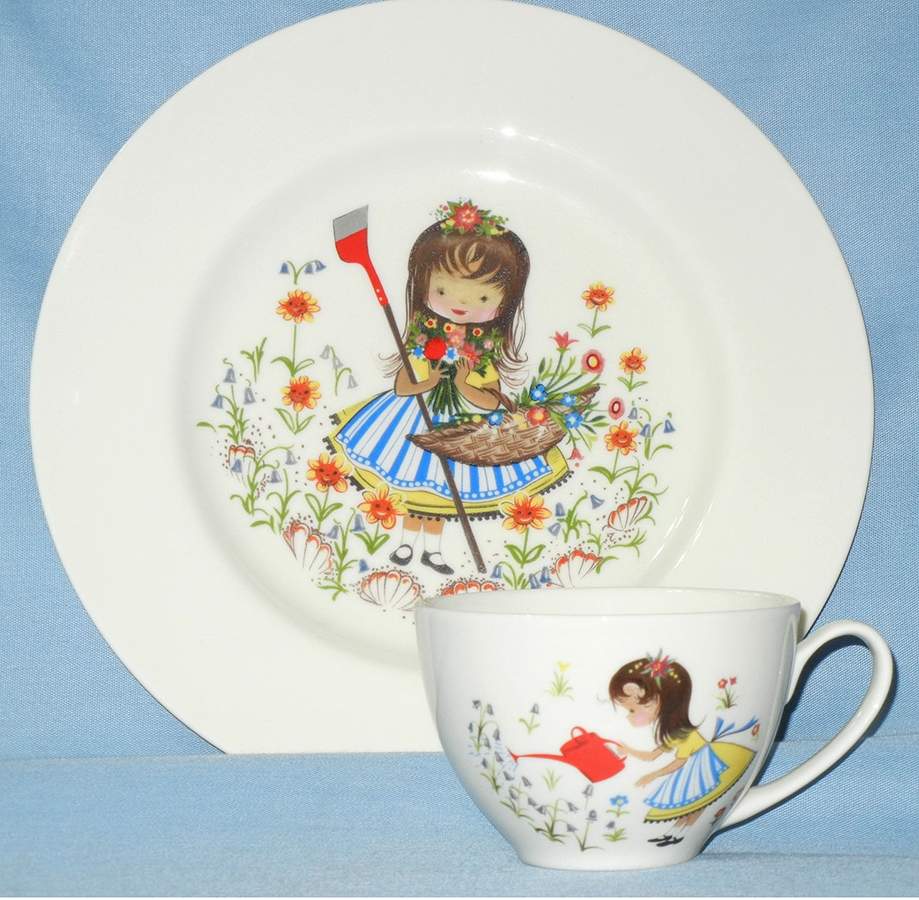 PIC117 Salad Plate by Pickard-1