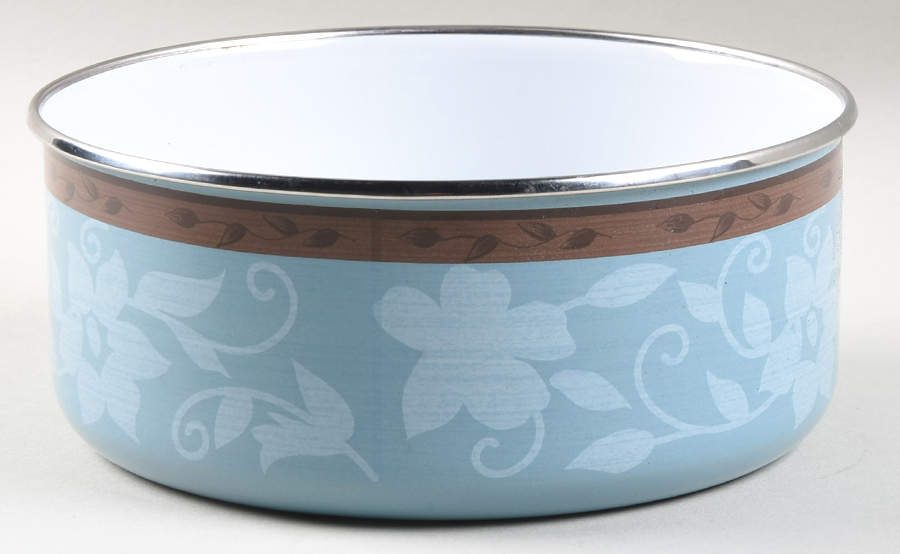 Patio Garden 7" Metal Bowl by Pfaltzgraff-1
