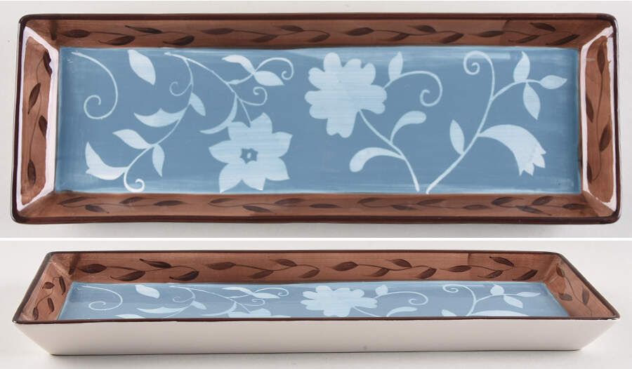 Patio Garden 16'' Rectangular Tray by Pfaltzgraff-1