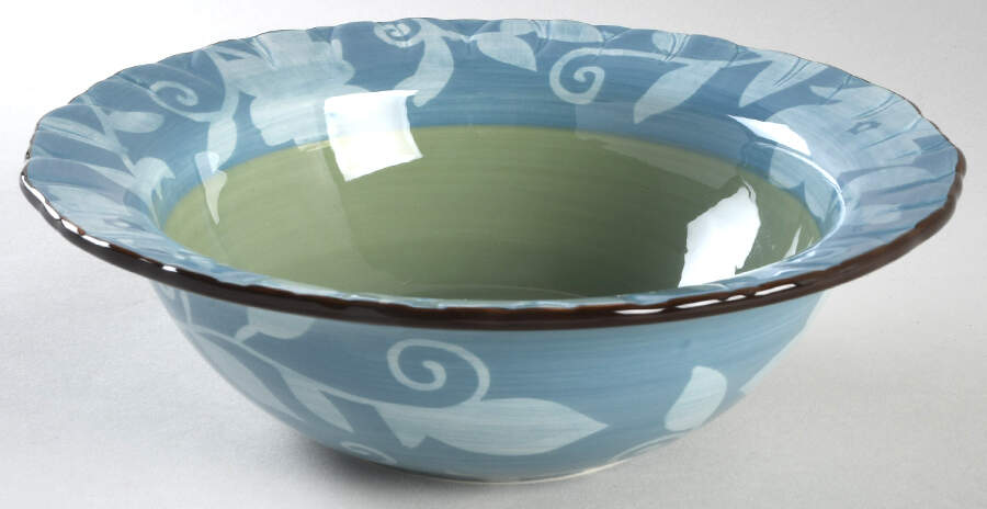 Patio Garden 28 Oz Round Flower Serving Bowl by Pfaltzgraff-1