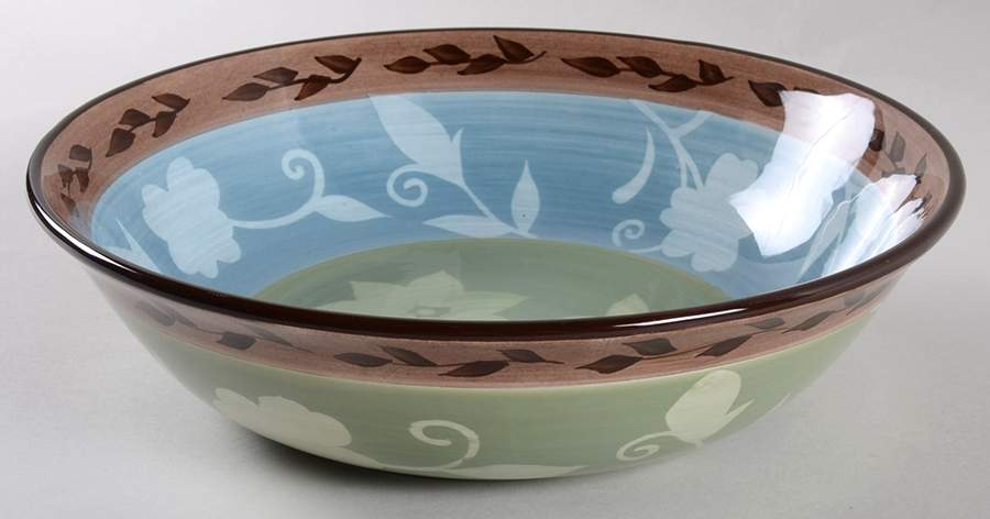Patio Garden 8" Round Vegetable Bowl by Pfaltzgraff-1