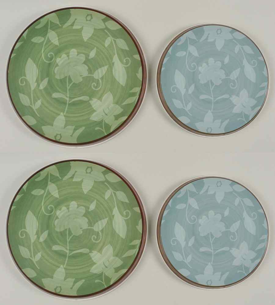 Patio Garden (Set/4) Tin Stove Covers-2 8" & 2 10" Round Covers by Pfaltzgraff-1