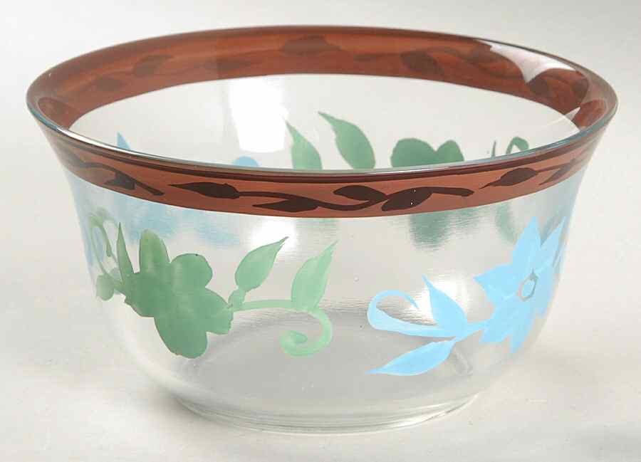 Patio Garden Individual Glassware Dessert Bowl by Pfaltzgraff-1
