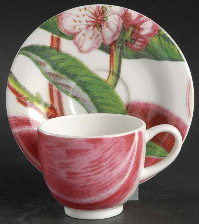 Eden Fruits Espresso Cup and Saucer Set by Portmeirion-1