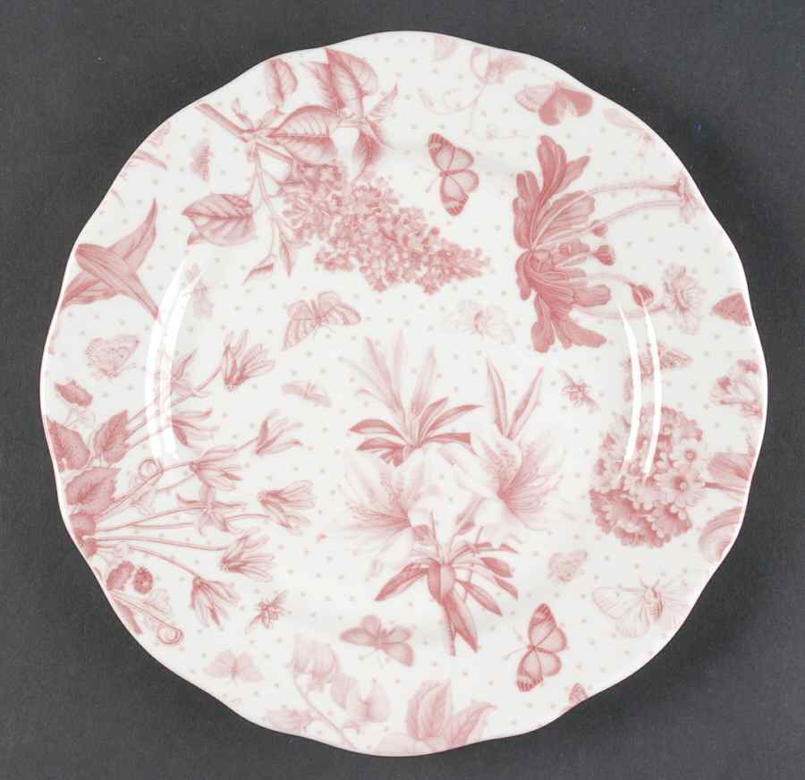 Botanic Pink Salad Plate by Portmeirion-1