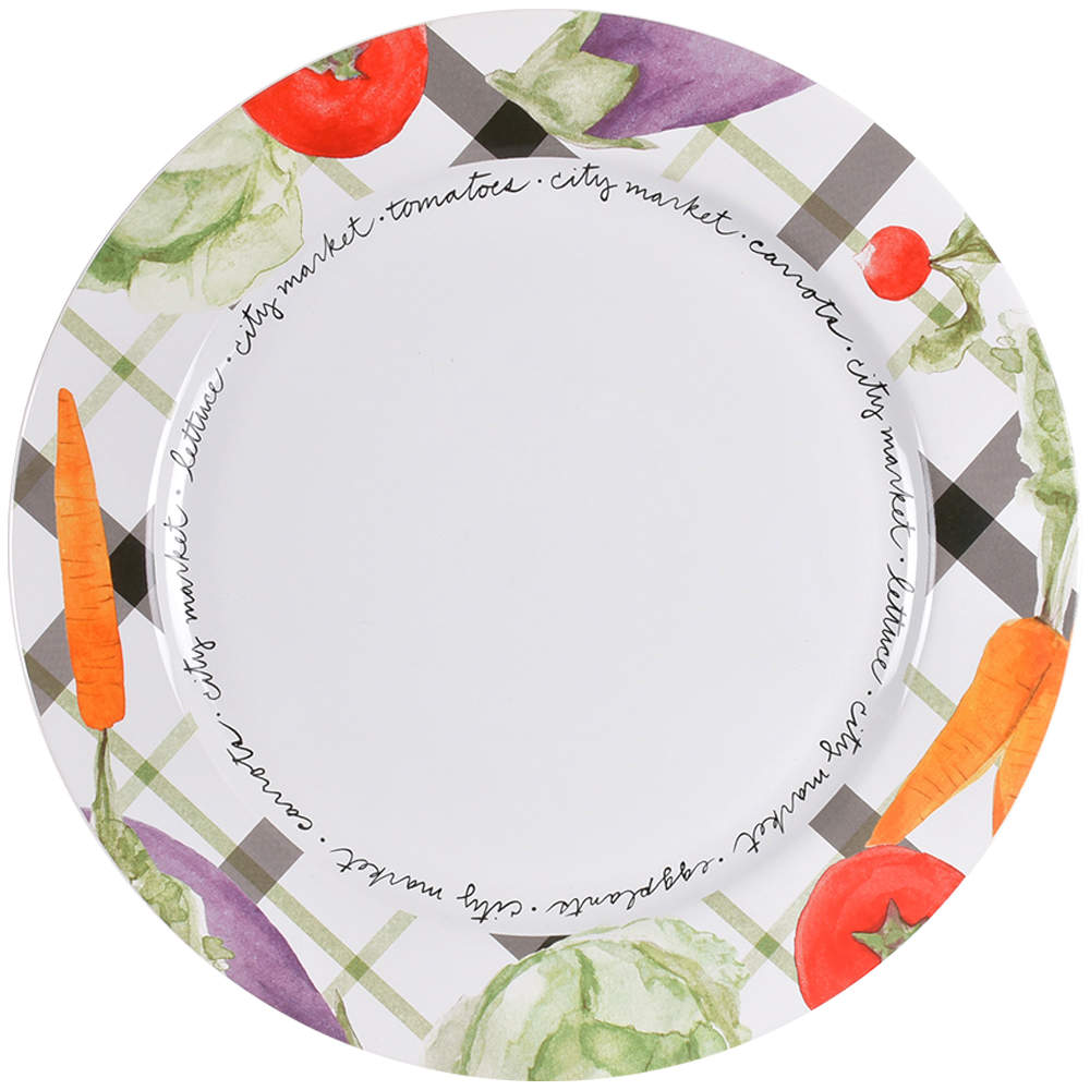 City Market 14" Chop Plate (Round Platter) by Pfaltzgraff-1