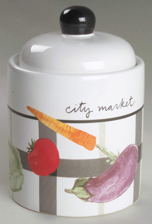 City Market Sugar Bowl & Lid by Pfaltzgraff-1