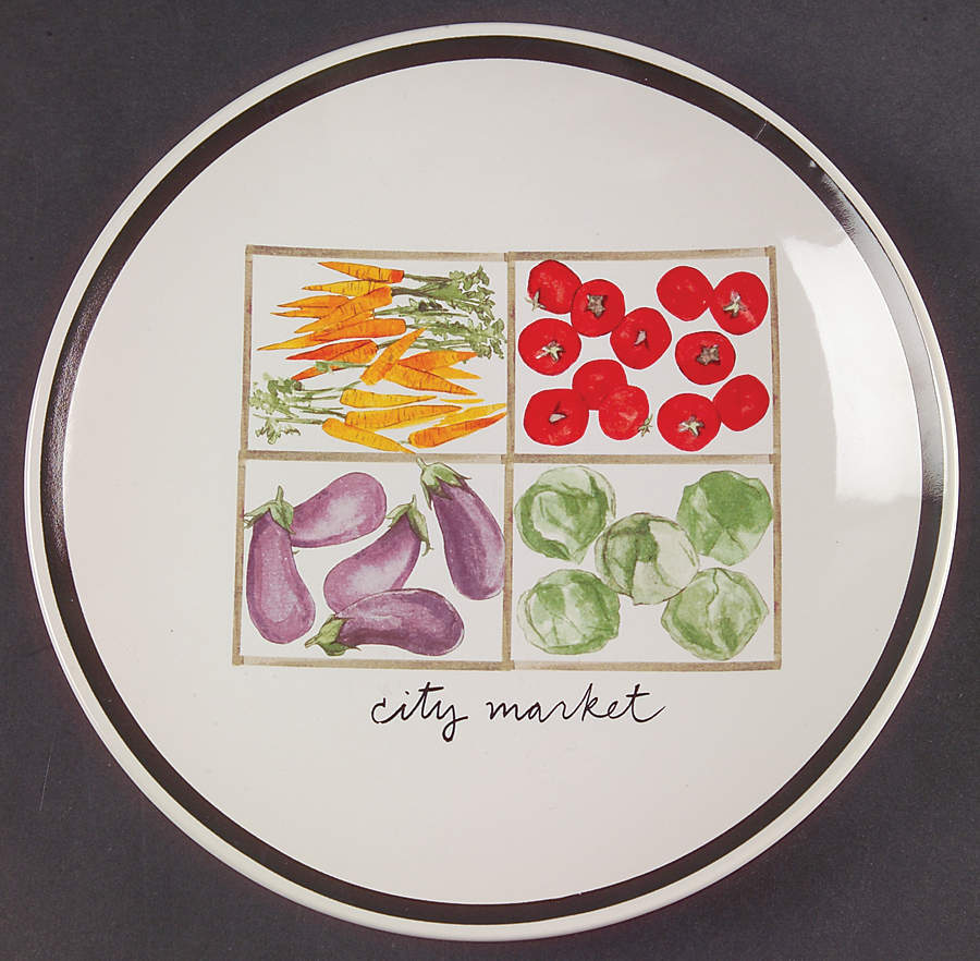 City Market Salad Plate by Pfaltzgraff-1