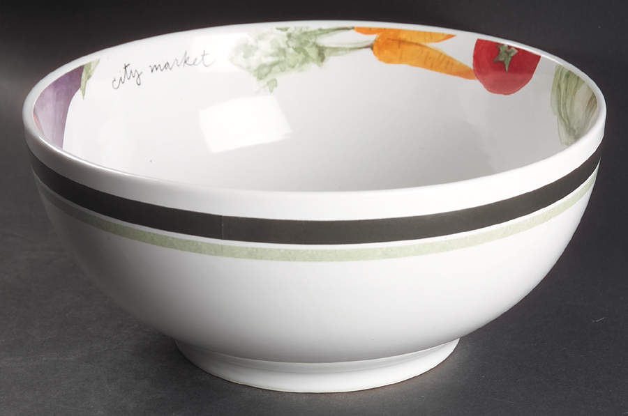City Market 10" Round Vegetable Bowl by Pfaltzgraff-1