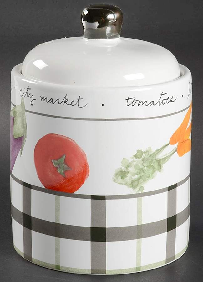 City Market Small Canister & Lid by Pfaltzgraff-1
