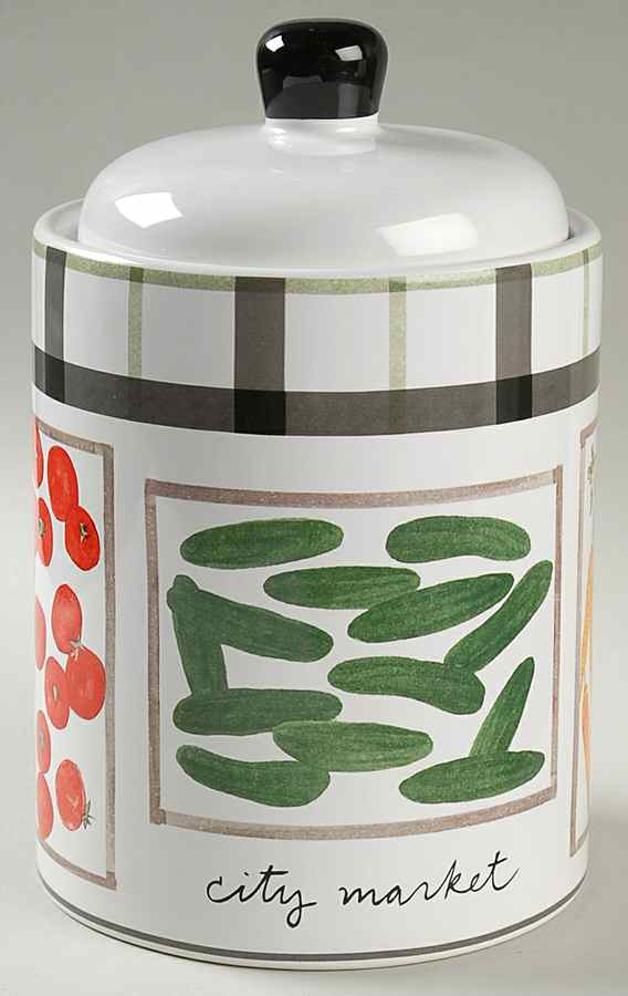 City Market Medium Canister & Lid by Pfaltzgraff-1