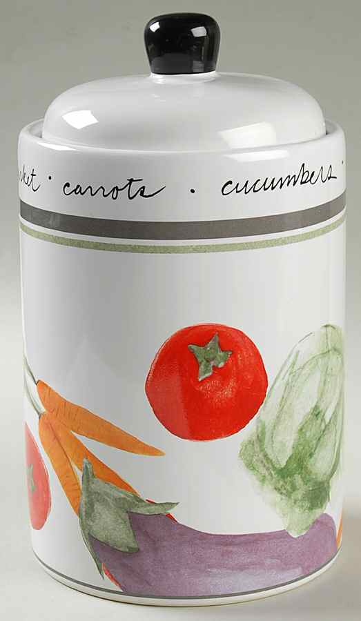 City Market Large Canister & Lid by Pfaltzgraff-1