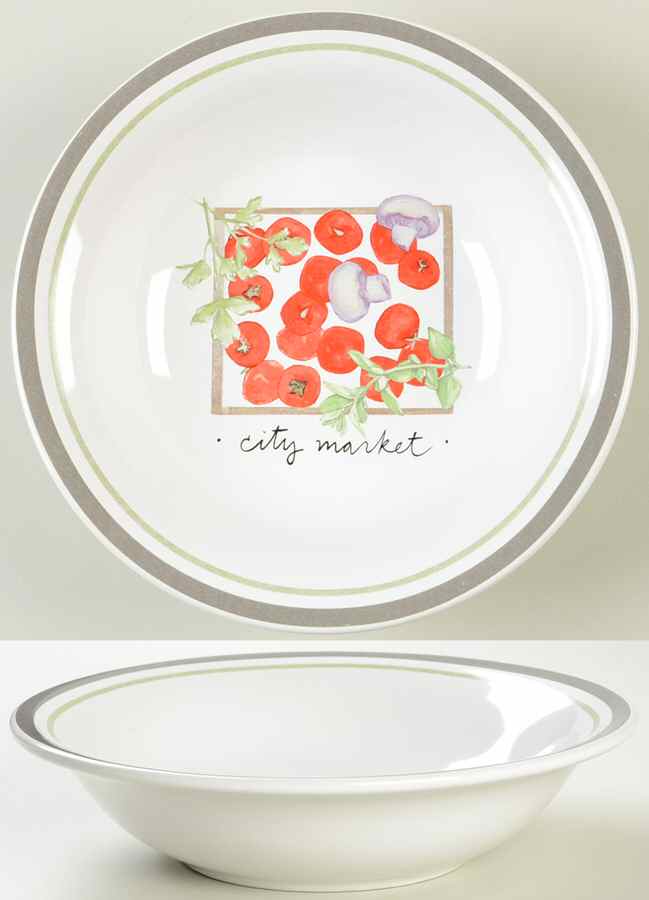City Market Individual Pasta Bowl by Pfaltzgraff-1