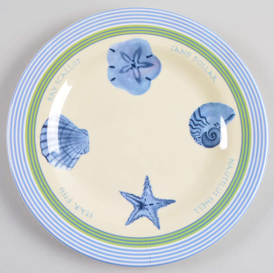 Beachcomber Melamine Salad Plate by Pfaltzgraff-1