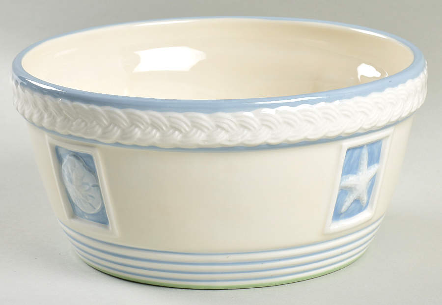Beachcomber 8" Round Vegetable Bowl by Pfaltzgraff-1