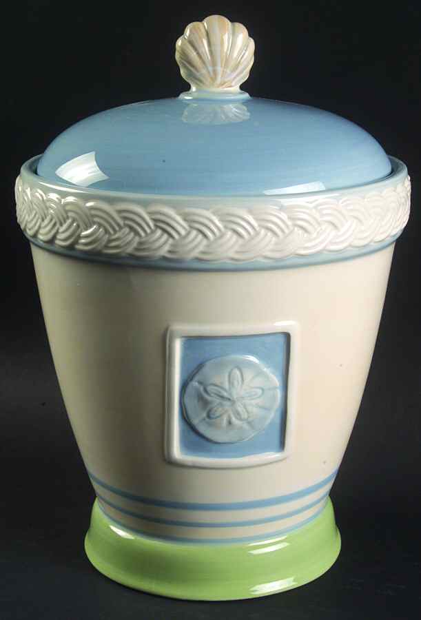 Beachcomber Small Canister & Lid by Pfaltzgraff-1