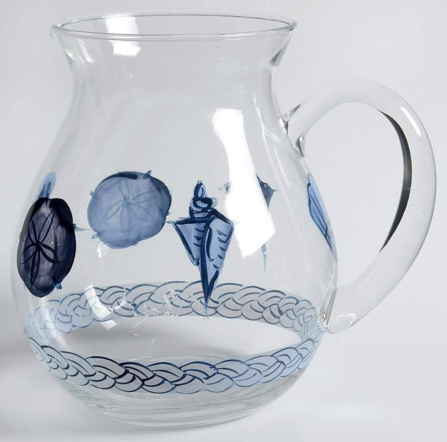 Beachcomber 64 Oz Glassware Pitcher by Pfaltzgraff-1