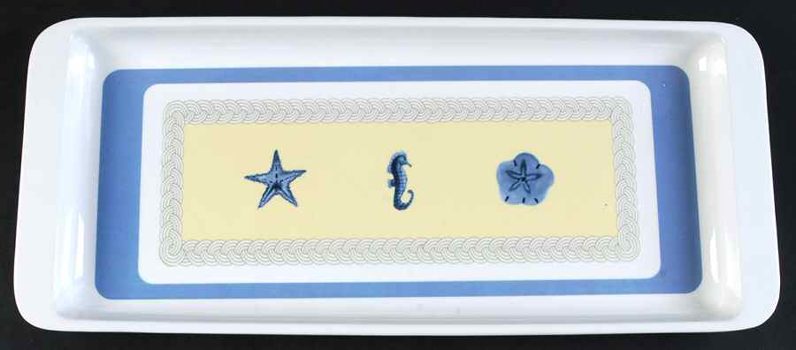 Beachcomber 15" Melamine Tidbit Tray by Pfaltzgraff-1