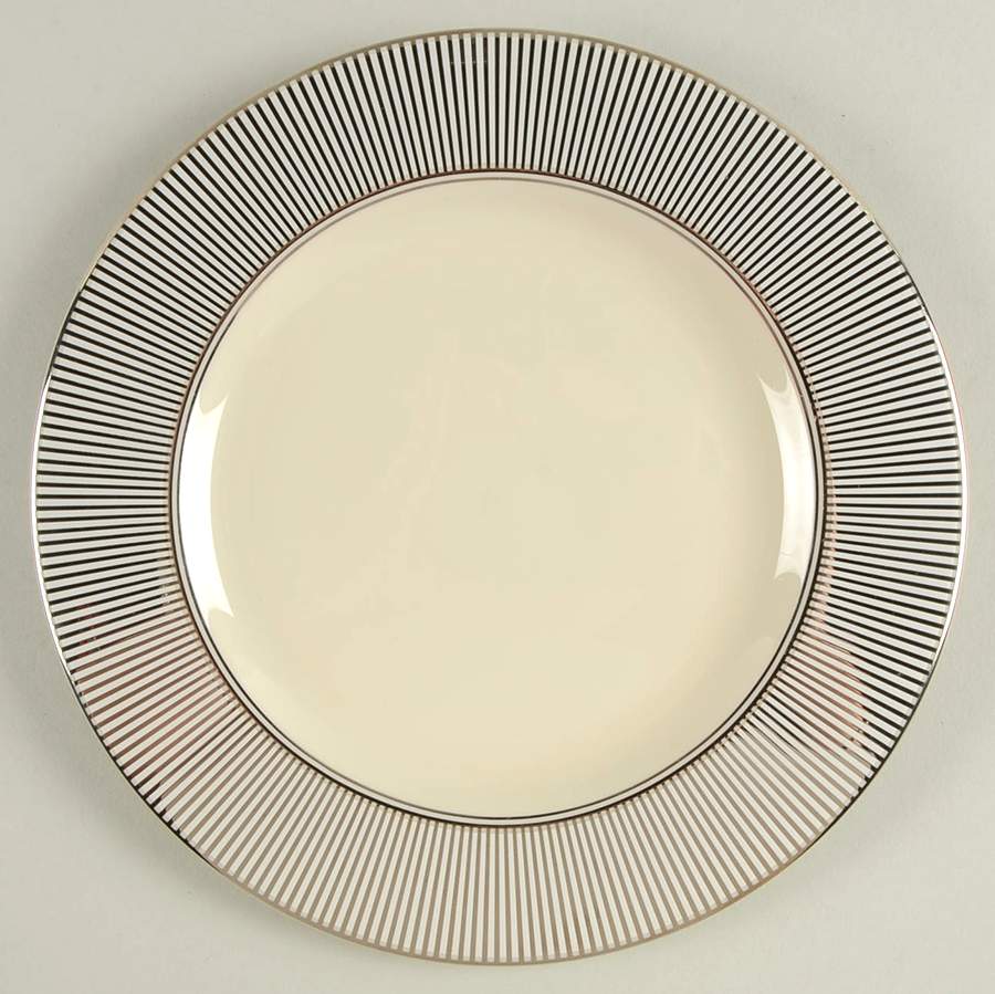 Platinum Radiance Accent Salad Plate by Pickard-1