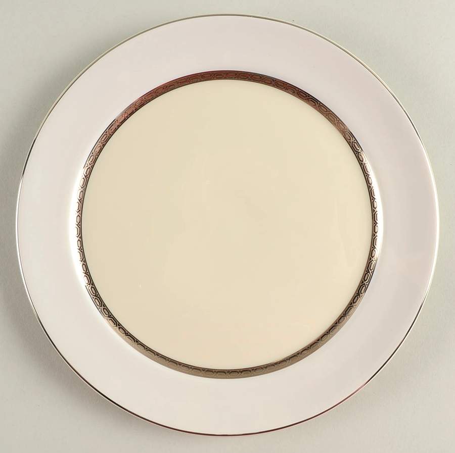Platinum Radiance Salad Plate by Pickard-1