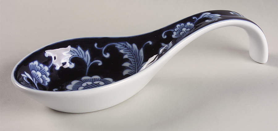 Mandarin Spoon Rest/Holder (Holds 1 Spoon) by Pier 1-1