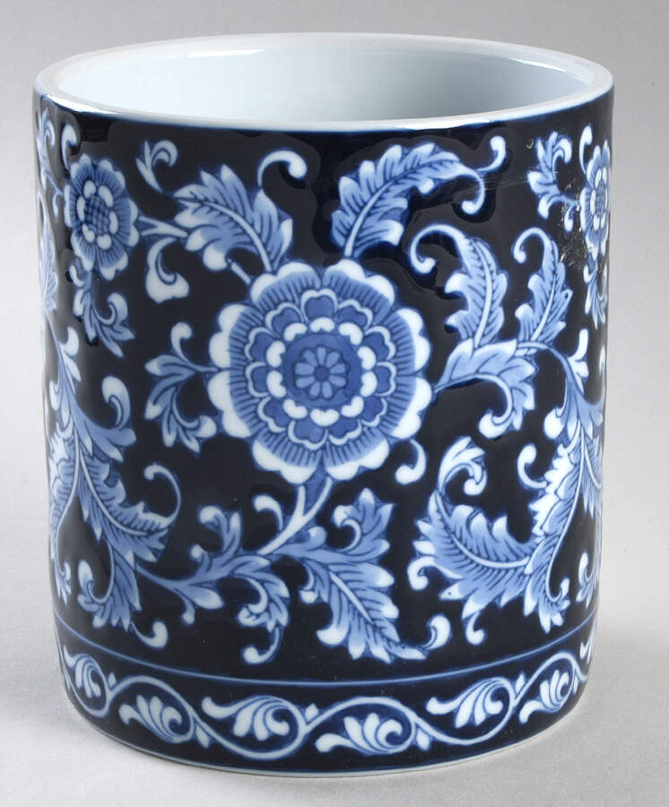 Mandarin 6" Storage Jar No Lid by Pier 1-1