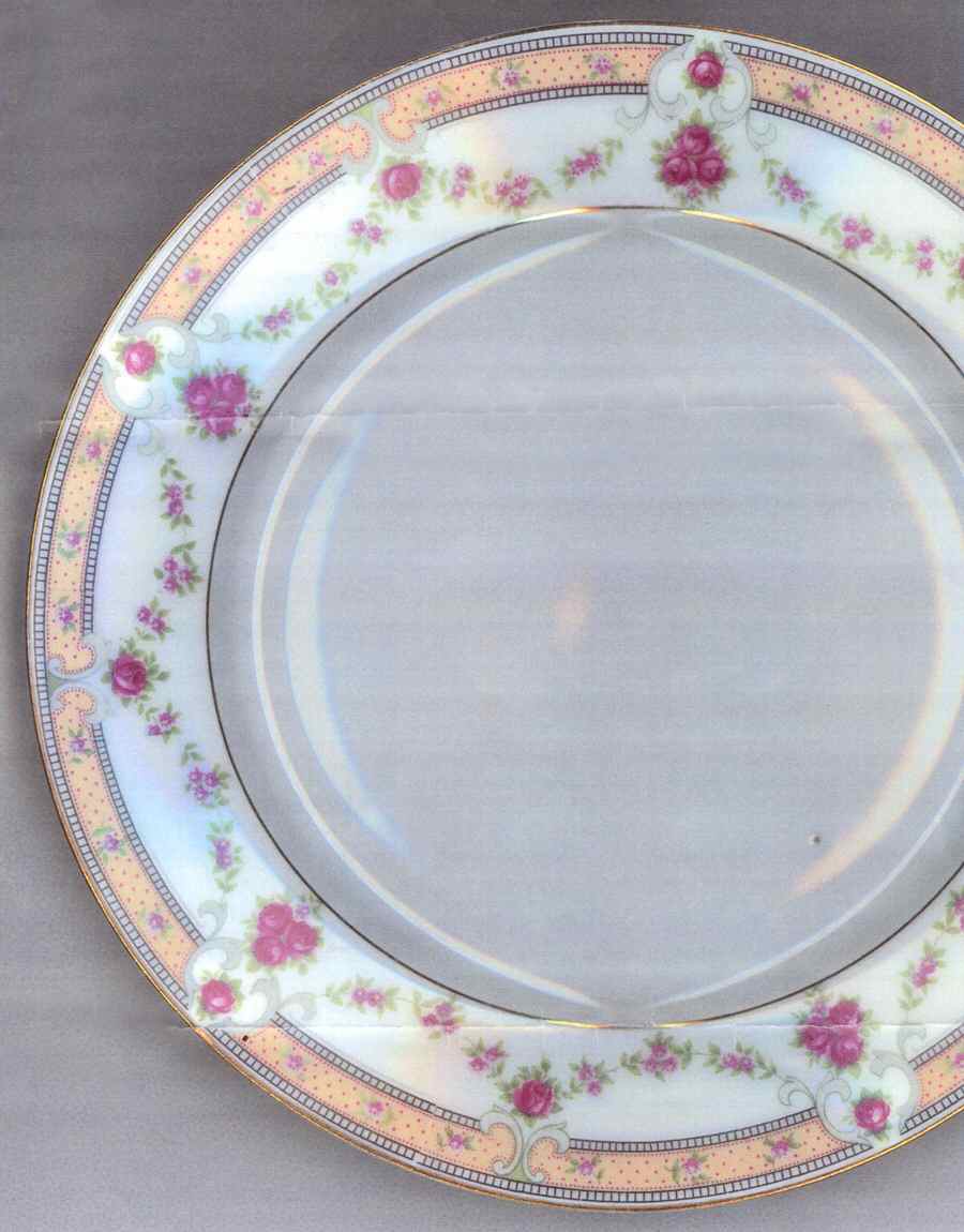 Manon (Verge) Salad Plate by Pfeiffer & Lowenstein-1