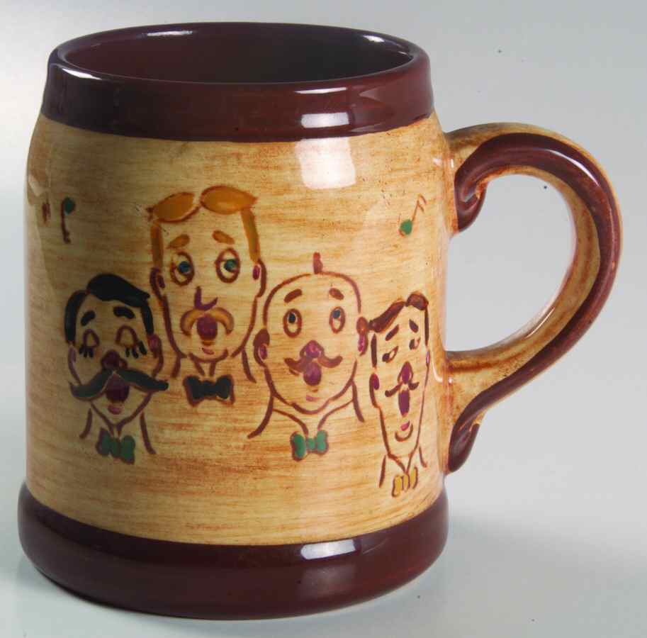 Barber Shop Quartet Mug by Pennsbury-1