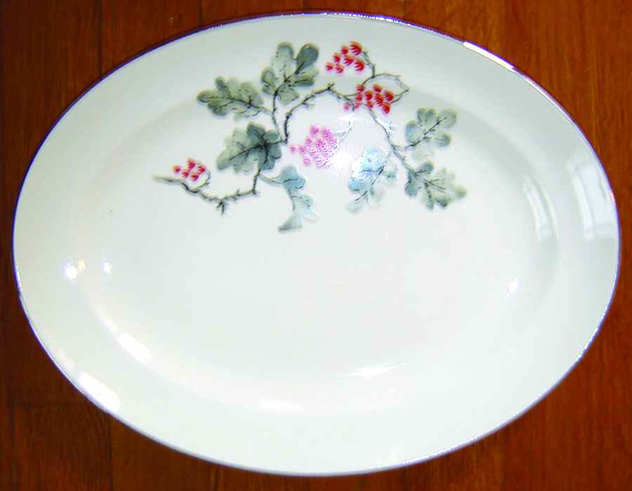 POP251 13" Oval Serving Platter by Pope Gosser-1