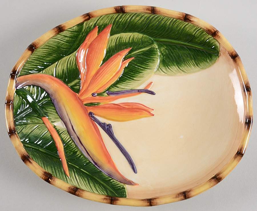 PCM13 10" Oval Serving Platter by Pacific Rim-1