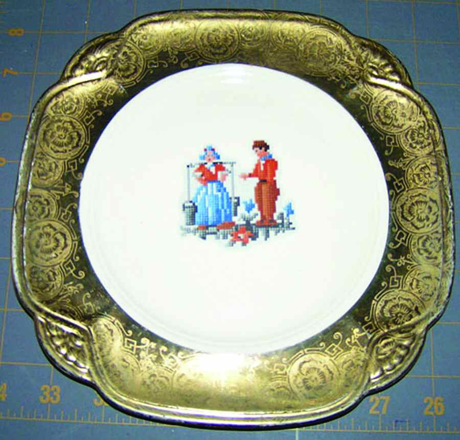 PCF11 Square Salad Plate by Pacific China-1