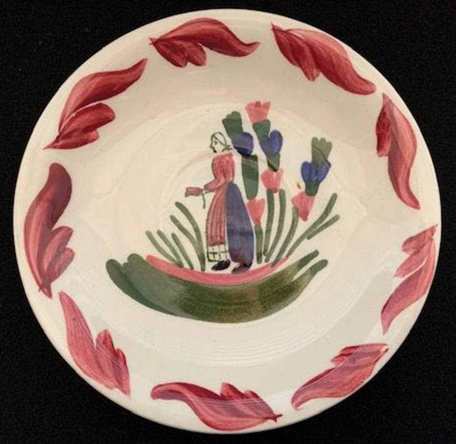 PVF14 Saucer for Demitasse Cup by PV-France (Peasant Village)-1