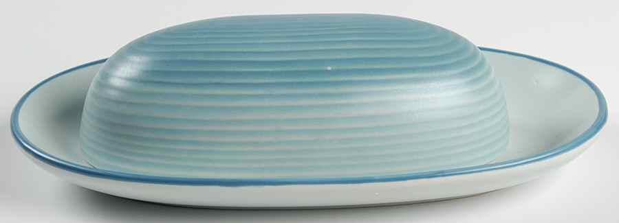 Sea Vista Rectangular Covered Butter by Pfaltzgraff-1