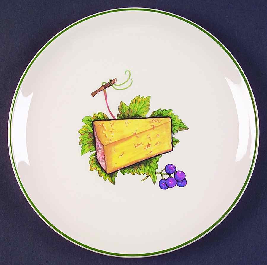 Cheese Course Salad/Dessert Plate by Prinknash-1