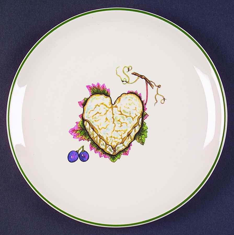Cheese Course Salad/Dessert Plate by Prinknash-1