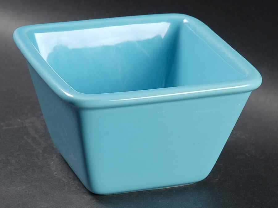 Solid Color Brights 4" Square Bowl by Pfaltzgraff-1
