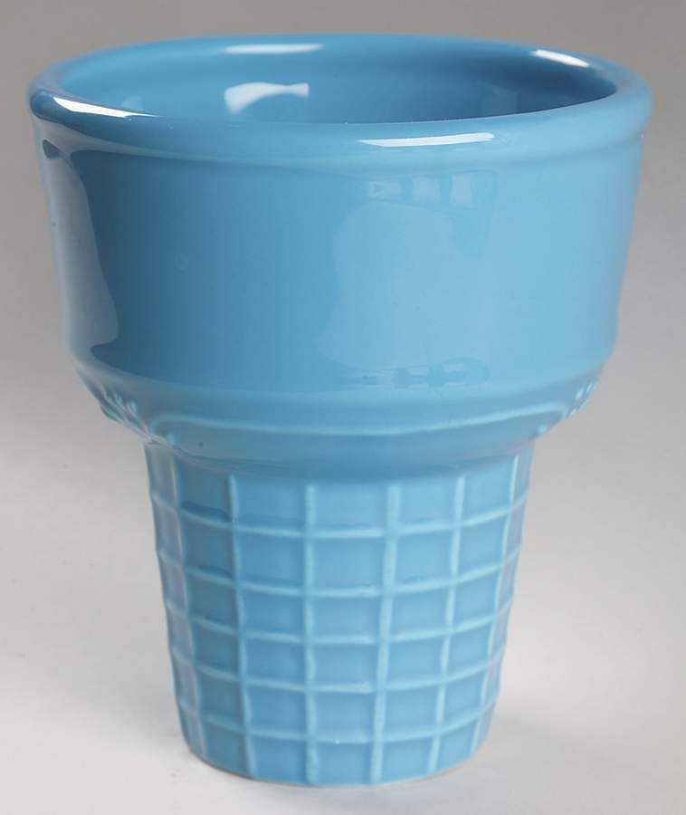 Solid Color Brights Dish-Ice Cream Cone Shaped by Pfaltzgraff-1