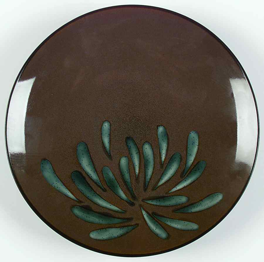 Blue Mum Salad Plate by Pier 1-1