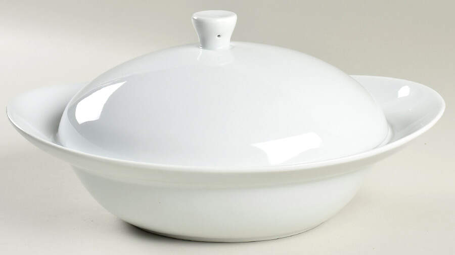New Essentials Classic Round Covered Vegetable by Pier 1-1
